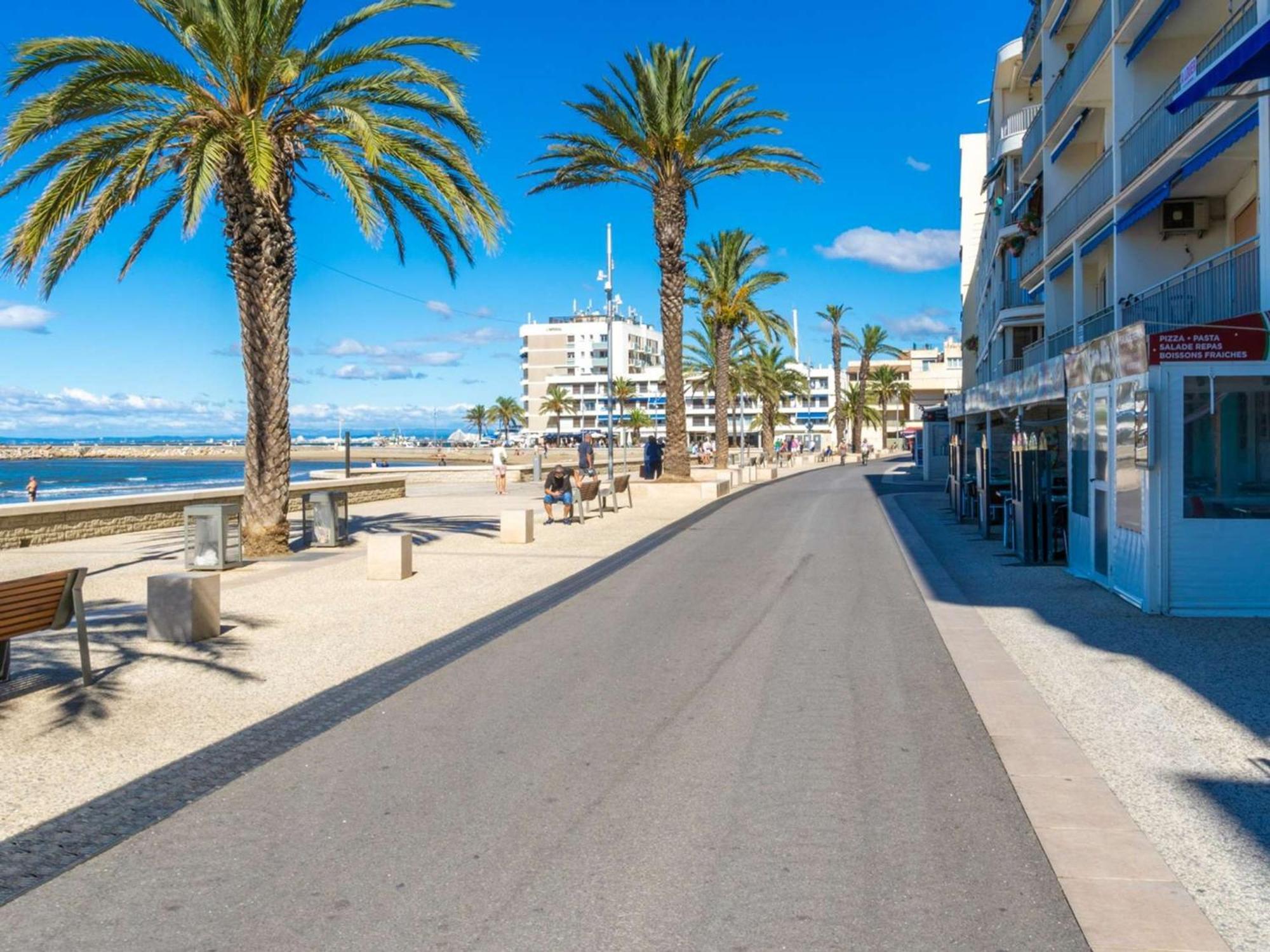 Studio Confortable 3/4 Pers, 100M Plage, Parking Prive Au Grau-Du-Roi - Fr-1-307-20 르그로뒤후아 외부 사진